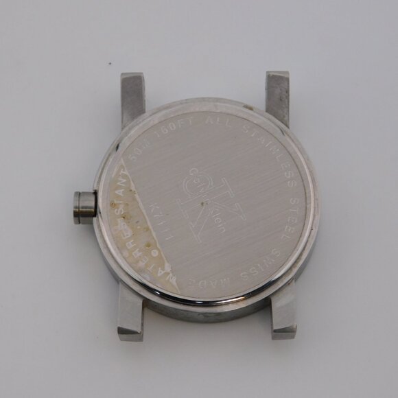 Calvin Klein K7111 Swiss Made Quartz Analog Men's Watch New Battery - Picture 7 of 12